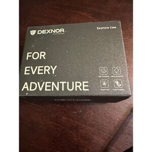 Dexnor Rugged Earphone Case - Black - opened‎ box